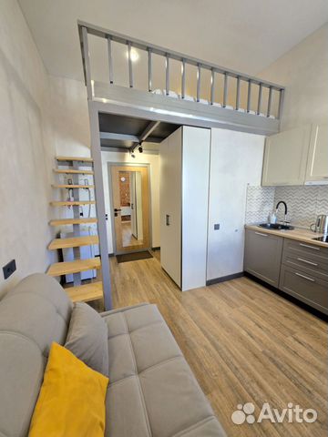 

Квартира-студия, 18 м², 2 кровати