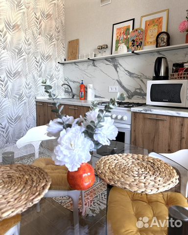 

1-к. квартира, 40 м², 2 кровати