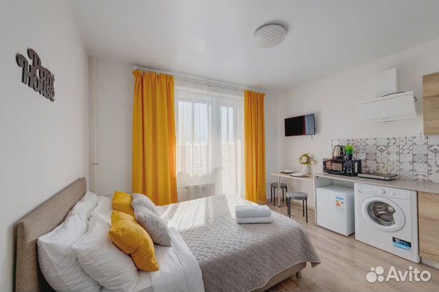 

Квартира-студия, 25 м², 1 кровать