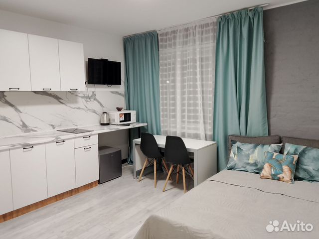 

Квартира-студия, 23 м², 2 кровати