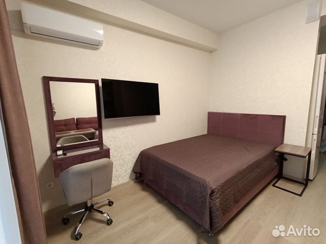

Квартира-студия, 27 м², 2 кровати