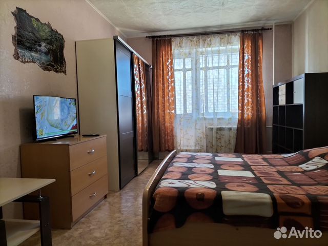 

1-к. квартира, 40 м², 2 кровати