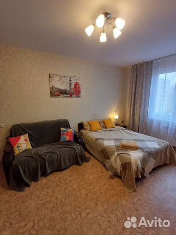 

1-к. квартира, 35 м², 2 кровати