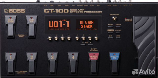 Roland GT-100 процессор гитарный Roland GT-100 процессор гитарный