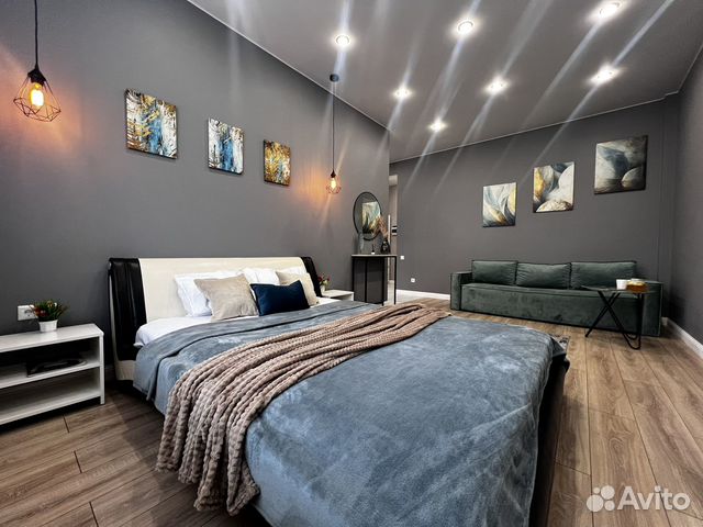 

1-к. квартира, 42 м², 2 кровати