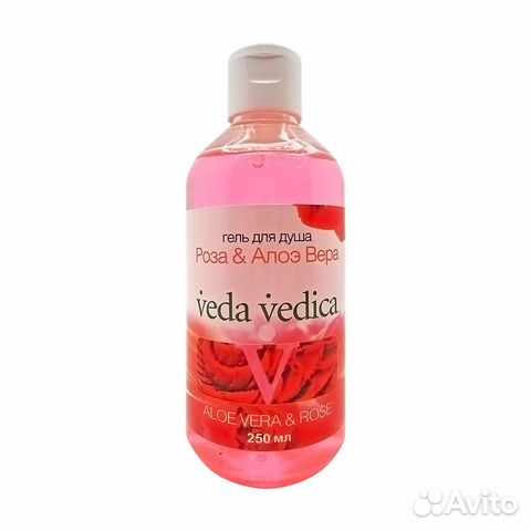 Гель для душа Роза и алоэ вера (shower gel) Veda Гель для душа Роза и алоэ вера (shower gel) Veda