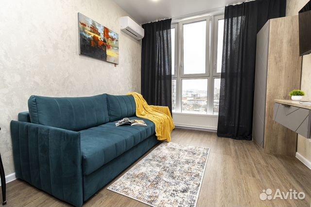 

Квартира-студия, 25 м², 1 кровать