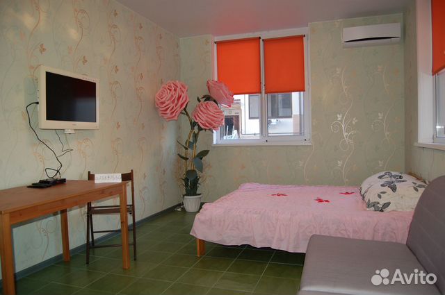 

Квартира-студия, 28 м², 3 кровати