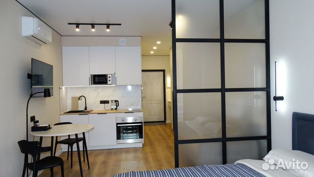 

Квартира-студия, 30 м², 2 кровати