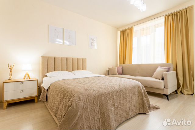 

Квартира-студия, 41 м², 2 кровати