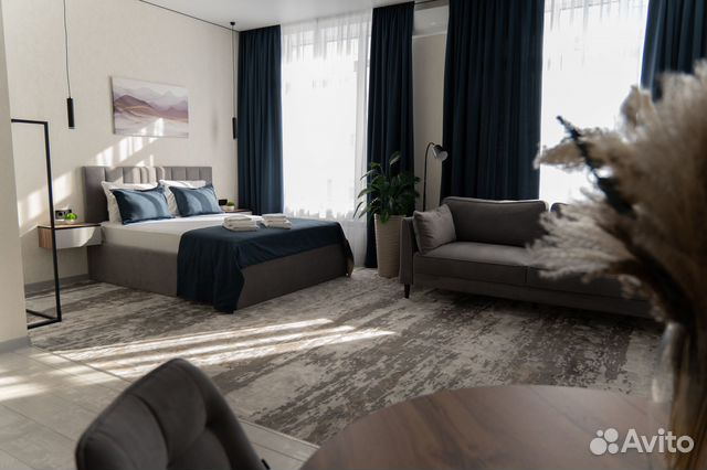 

Квартира-студия, 40 м², 2 кровати