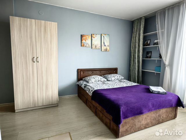 

Квартира-студия, 28 м², 2 кровати