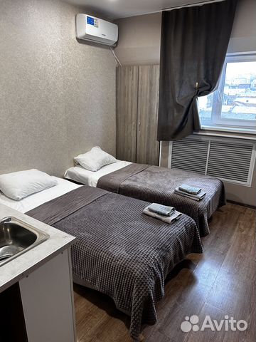

Квартира-студия, 18 м², 2 кровати