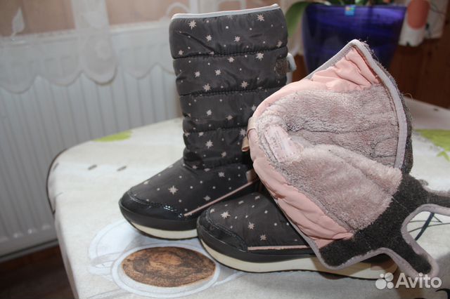 Zara сапожки для девочки на весну/ осень
