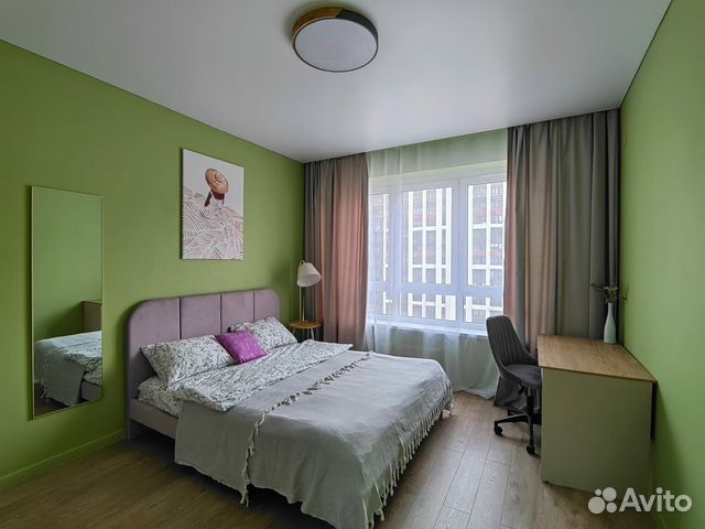 

1-к. квартира, 39 м², 2 кровати