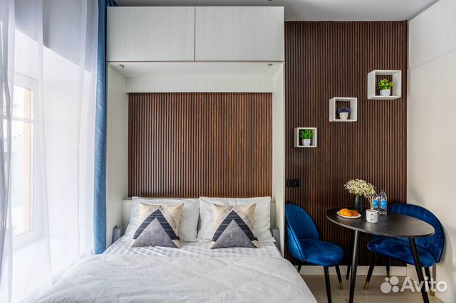 

Квартира-студия, 14 м², 1 кровать