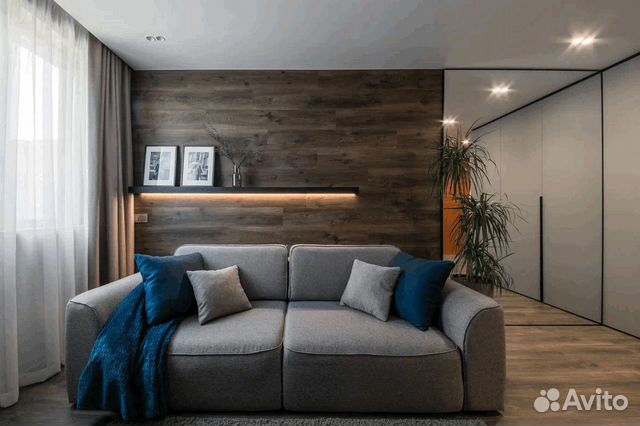 

Квартира-студия, 40 м², 2 кровати