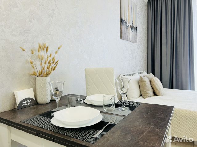 

Квартира-студия, 32 м², 2 кровати
