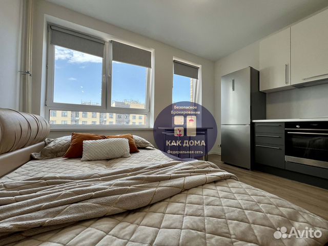 

Квартира-студия, 26 м², 1 кровать