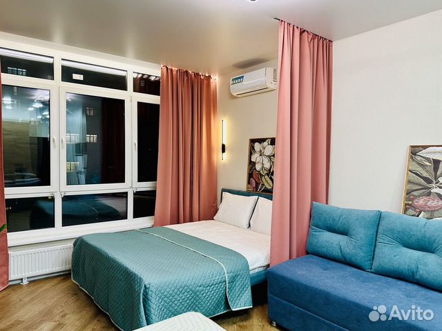

Квартира-студия, 24,5 м², 2 кровати