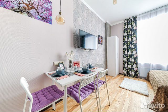 

Квартира-студия, 17 м², 1 кровать