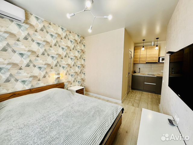 

Квартира-студия, 35 м², 1 кровать