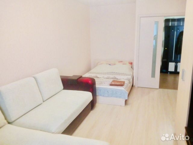 

1-к. квартира, 44 м², 2 кровати