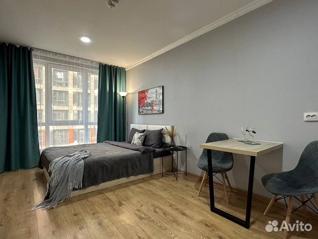 

Квартира-студия, 25 м², 2 кровати