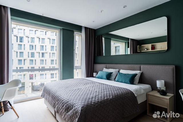 

Квартира-студия, 27 м², 1 кровать