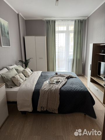 

1-к. квартира, 40 м², 2 кровати