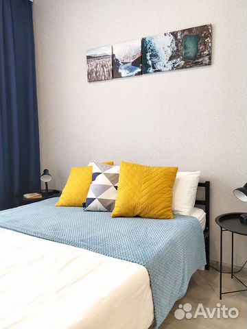 

1-к. квартира, 44,5 м², 3 кровати
