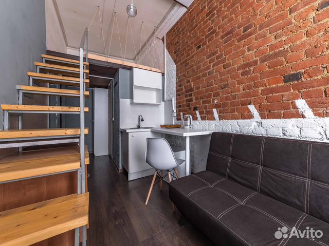

Квартира-студия, 24 м², 2 кровати