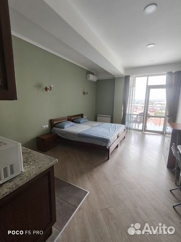 

Квартира-студия, 40 м², 3 кровати