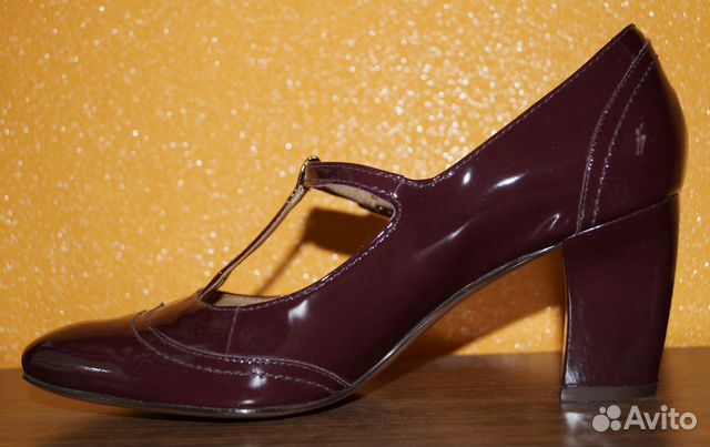 Кожаные лаковые туфли Tervolina