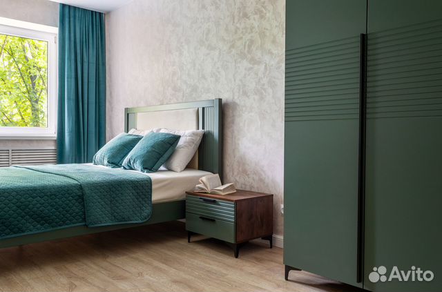 

2-к. квартира, 44 м², 2 кровати