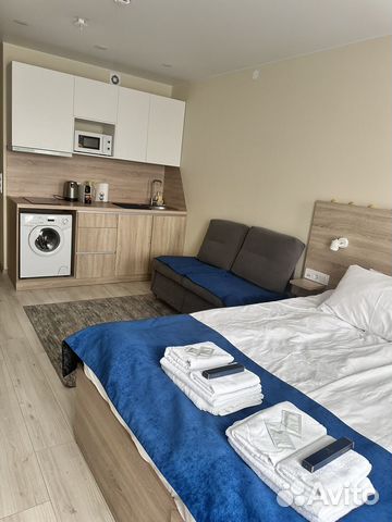 

Квартира-студия, 26 м², 2 кровати