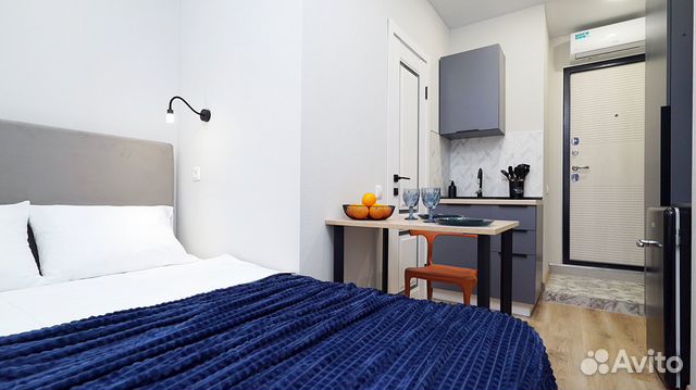 

Квартира-студия, 11,3 м², 1 кровать