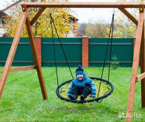 Качели сетка Гнездо
