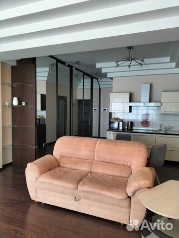

Квартира-студия, 52 м², 2 кровати