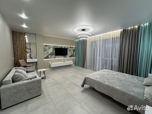 

1-к. квартира, 50 м², 2 кровати