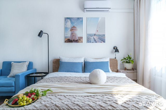 

Квартира-студия, 25 м², 2 кровати