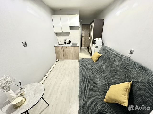 

Квартира-студия, 17 м², 1 кровать