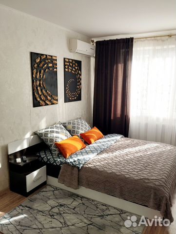 

1-к. квартира, 40 м², 4 кровати