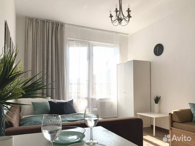 

Квартира-студия, 25 м², 2 кровати