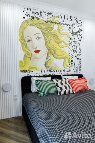 

1-к. квартира, 58 м², 2 кровати