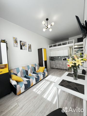 

Квартира-студия, 22 м², 2 кровати