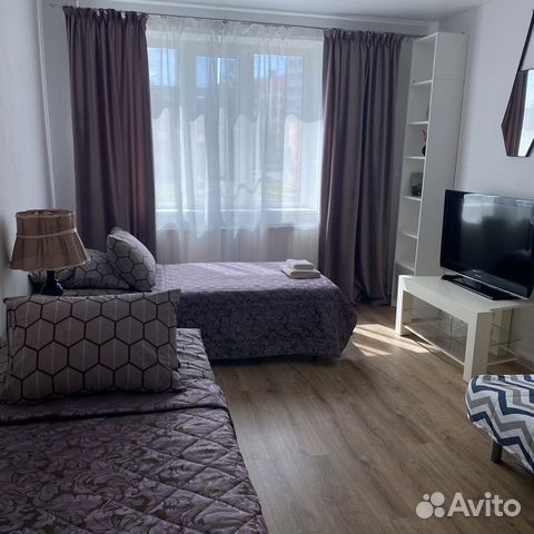 

1-к. квартира, 39 м², 3 кровати