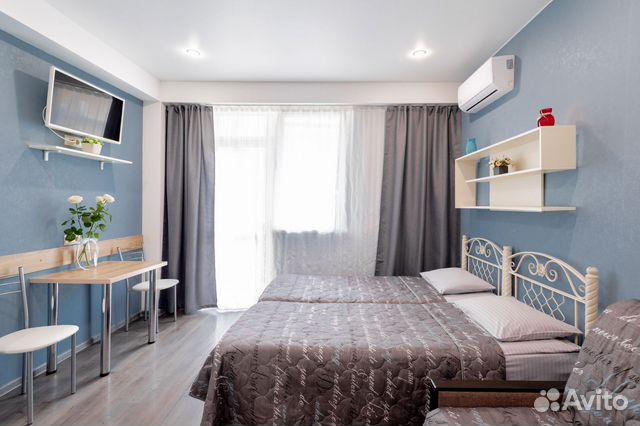 

Квартира-студия, 25 м², 3 кровати