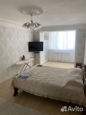 

1-к. квартира, 42 м², 2 кровати