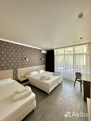 

1-к. квартира в апарт-отеле, 26 м², 2 кровати